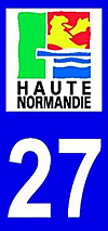 sticker 27 département de l'Eure
