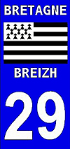 sticker 29 département du Finistère